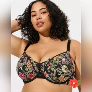 Torrid XO Plunge Push-Up‎ Bra Size 44DD